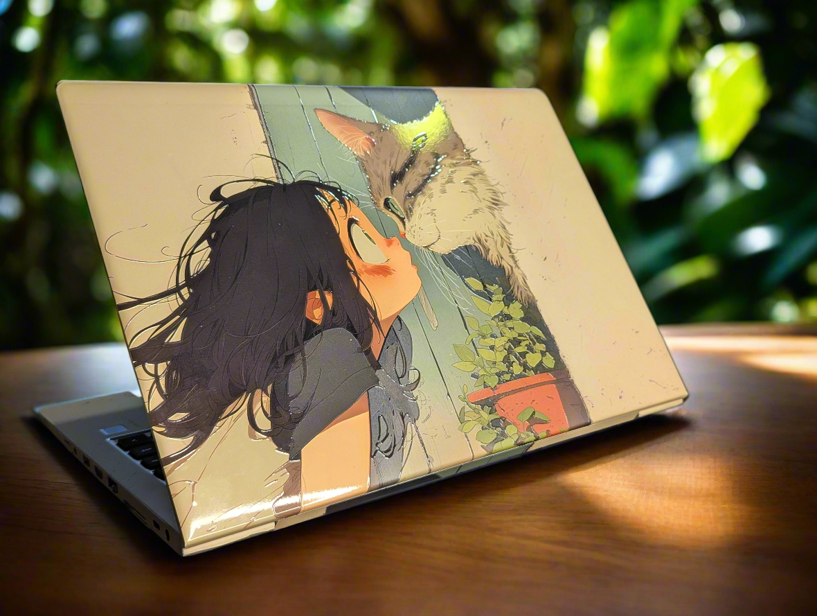 Love for Cat - 3D Laptop Skin