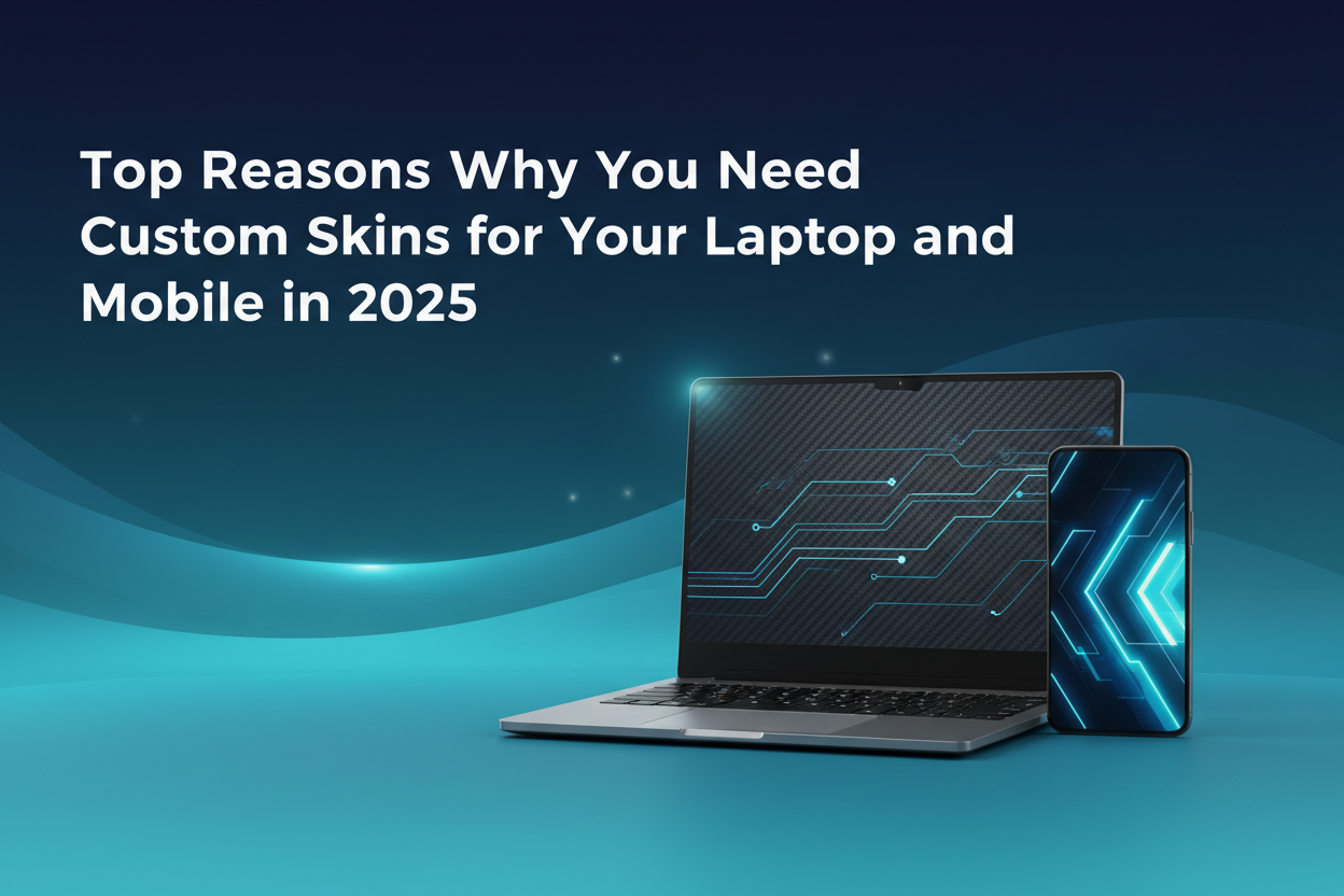 Top Reasons Why You Need Custom Skins for Your Laptop and Mobile in 2025 - Azaan Gadget House
