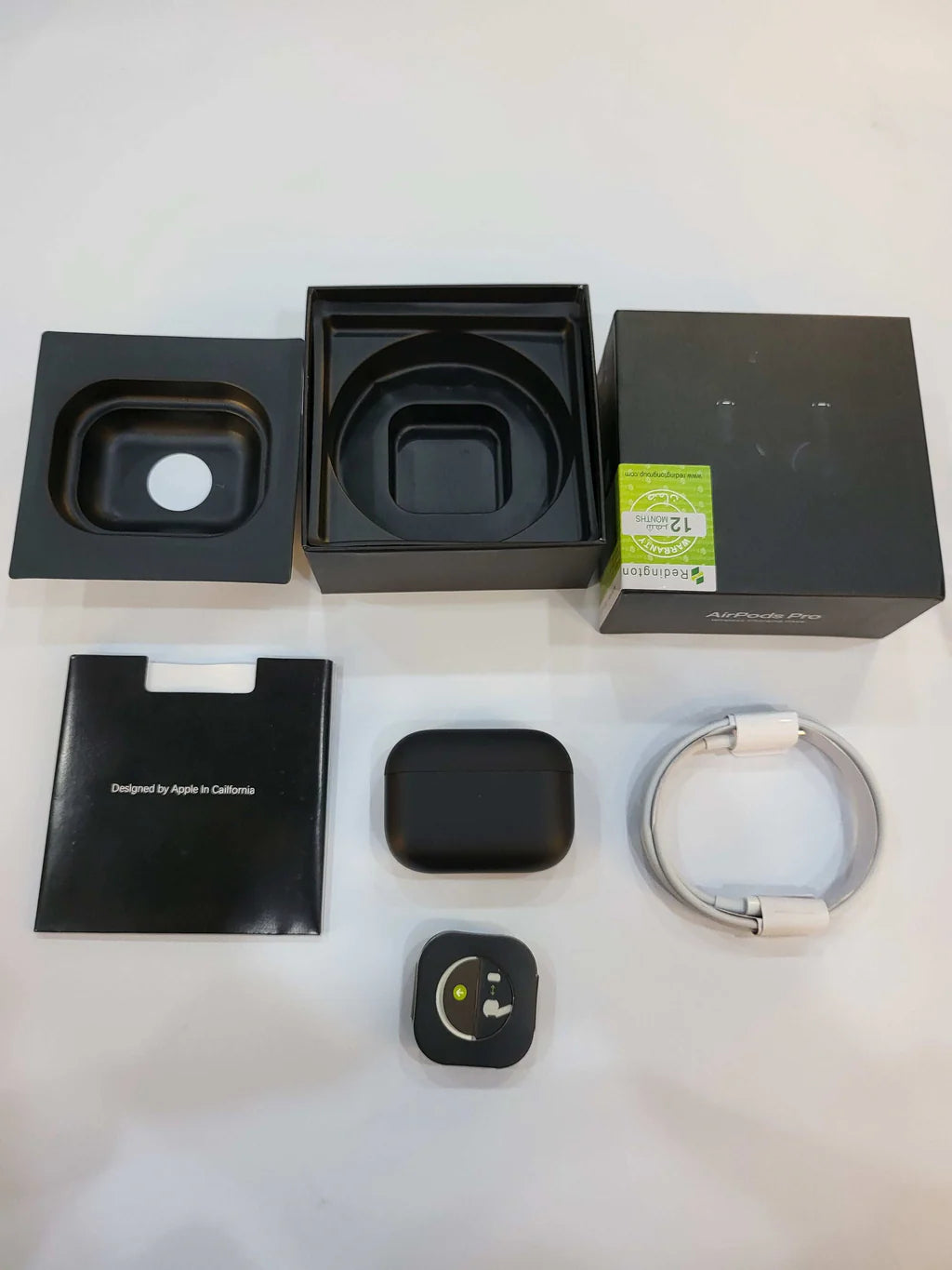 Apple AirPods Pro 2nd Gen ANC Black Edition Wireless Earbuds