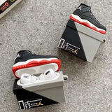 Jordan 11 Black Grey Airpods Case For Pro and Pro2
