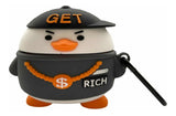 Rich Duck Cartoon Airpods Case Cover For Pro and Pro2