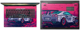 GTR Rearview Power - 2D Laptop Skin