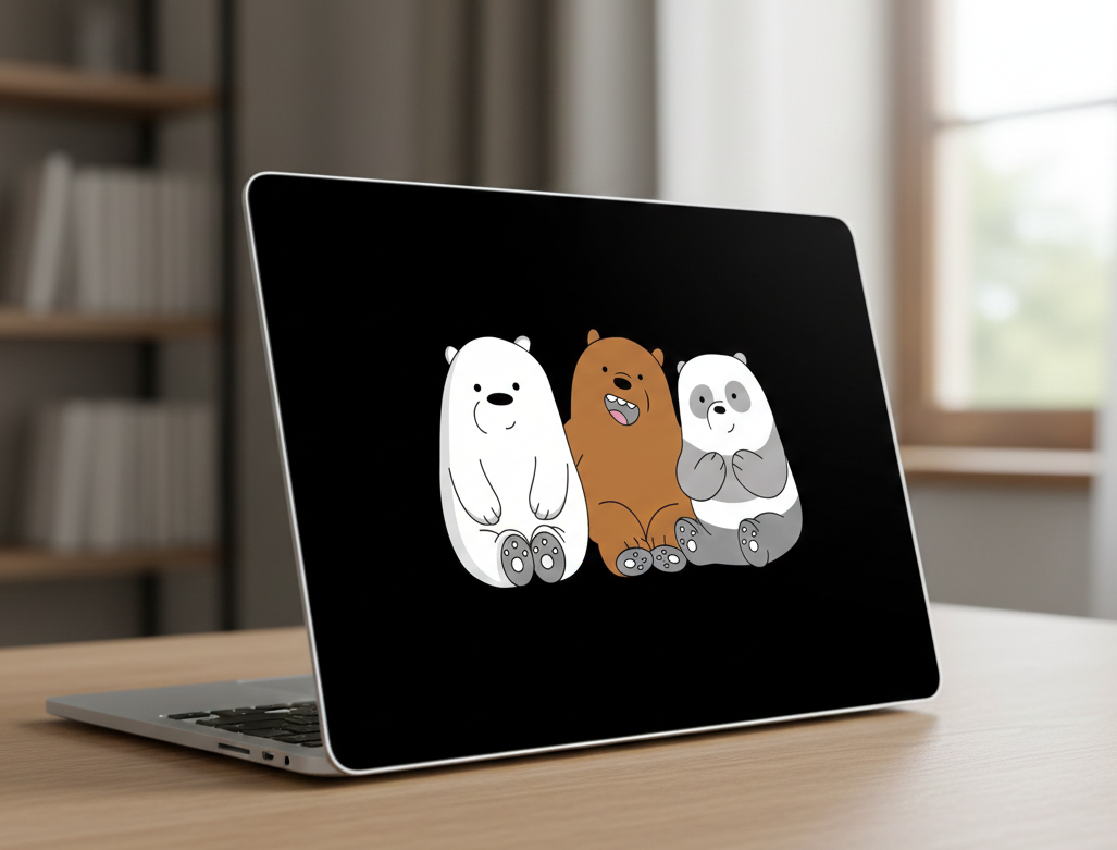 We Bare Bears - Laptop Skin