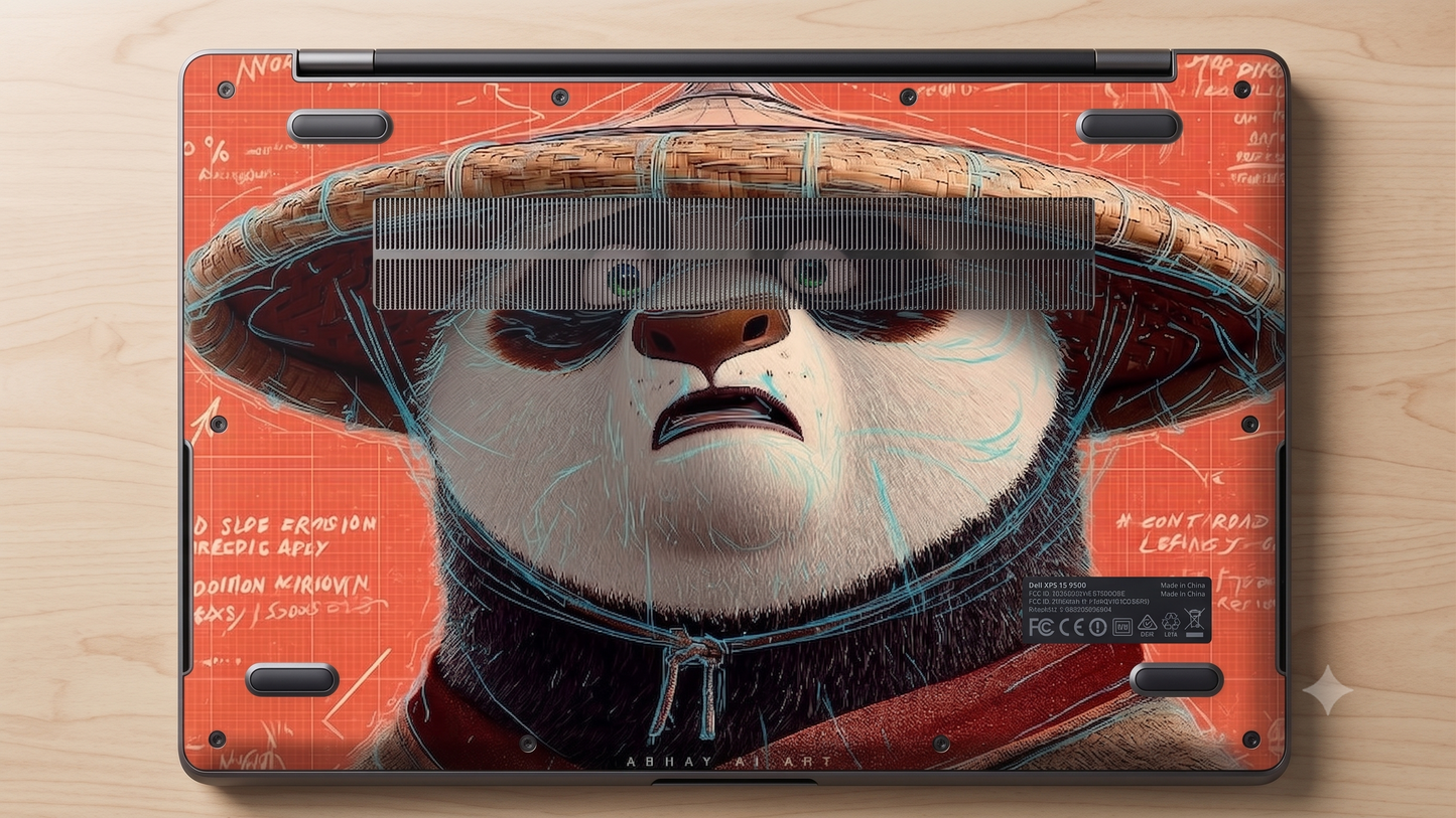 Kung Fu Panda - Laptop Skin
