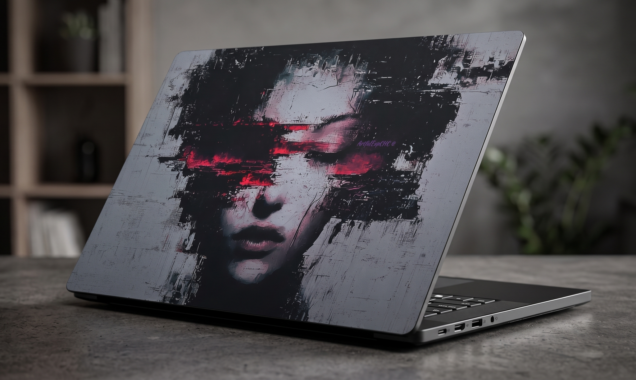 Glitch Art - Laptop Skin