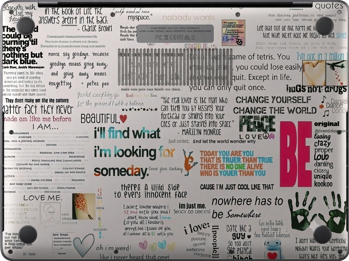 Life Lessons - Laptop Skin