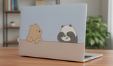 Grizzly and Panda - Laptop Skin