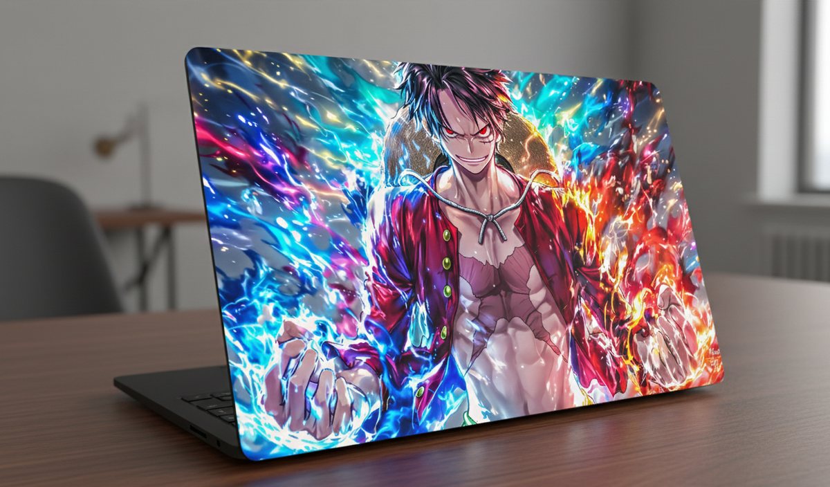 Luffy Computer Monkey D. Luffy-Laptop Skin | Premium Anime Design – Azaan Gadget House