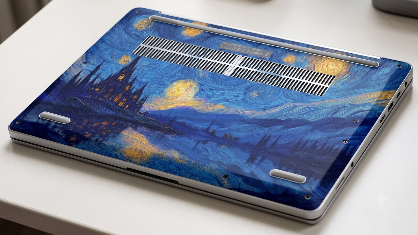 Vincent van Gogh's The Starry Night - Laptop Skin