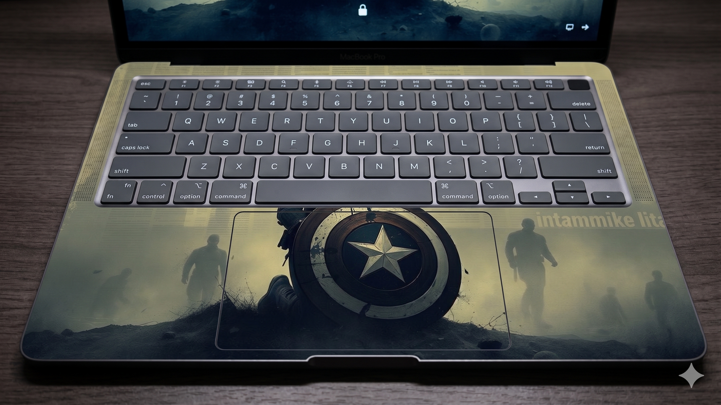 Captain America- Laptop Skin