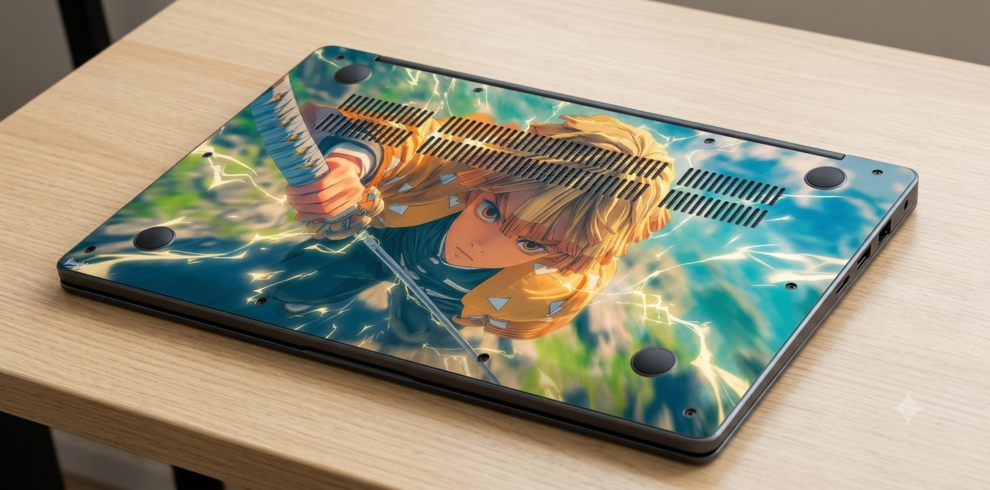 Zenitsu Agatsuma - Laptop Skin