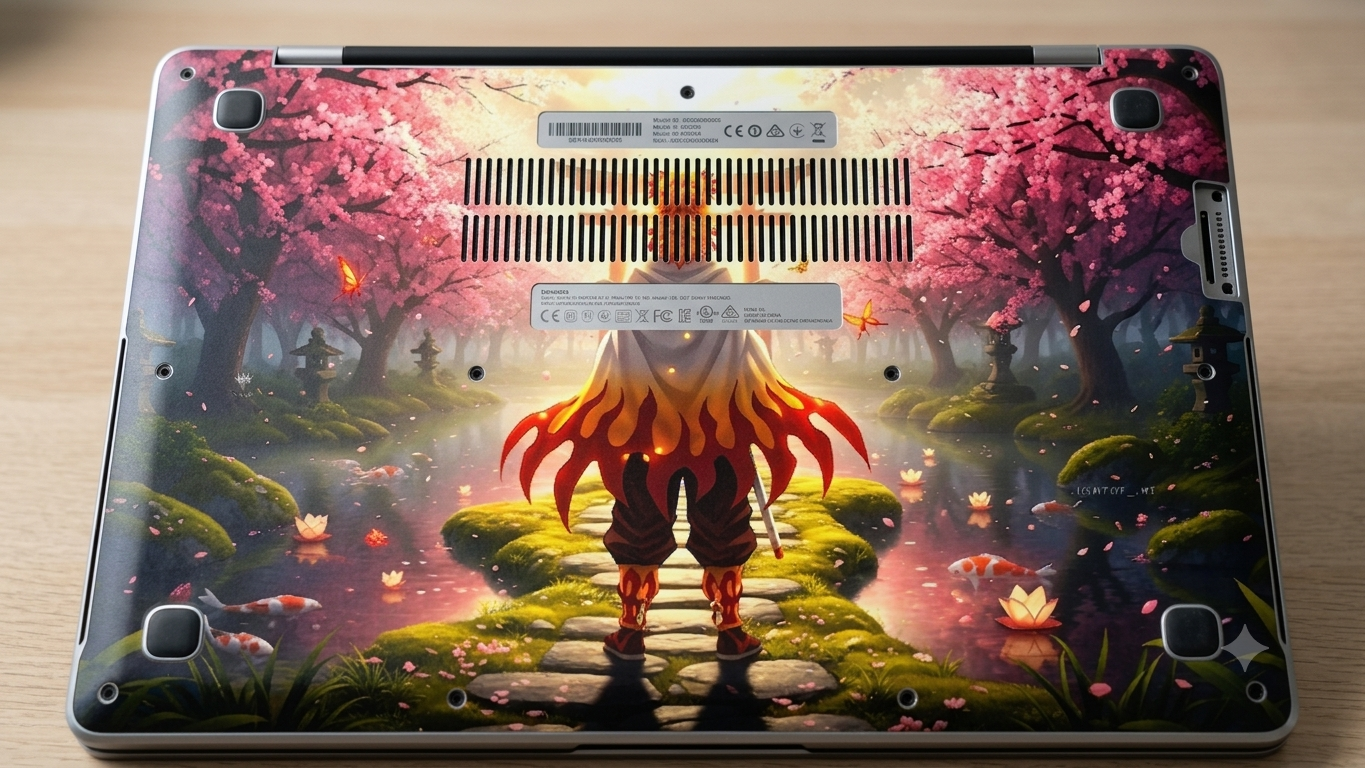 The Flame Hashira - Laptop Skin