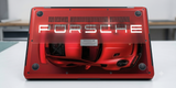 Red Porsche - Laptop Skin