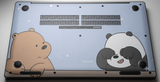 Grizzly and Panda - Laptop Skin