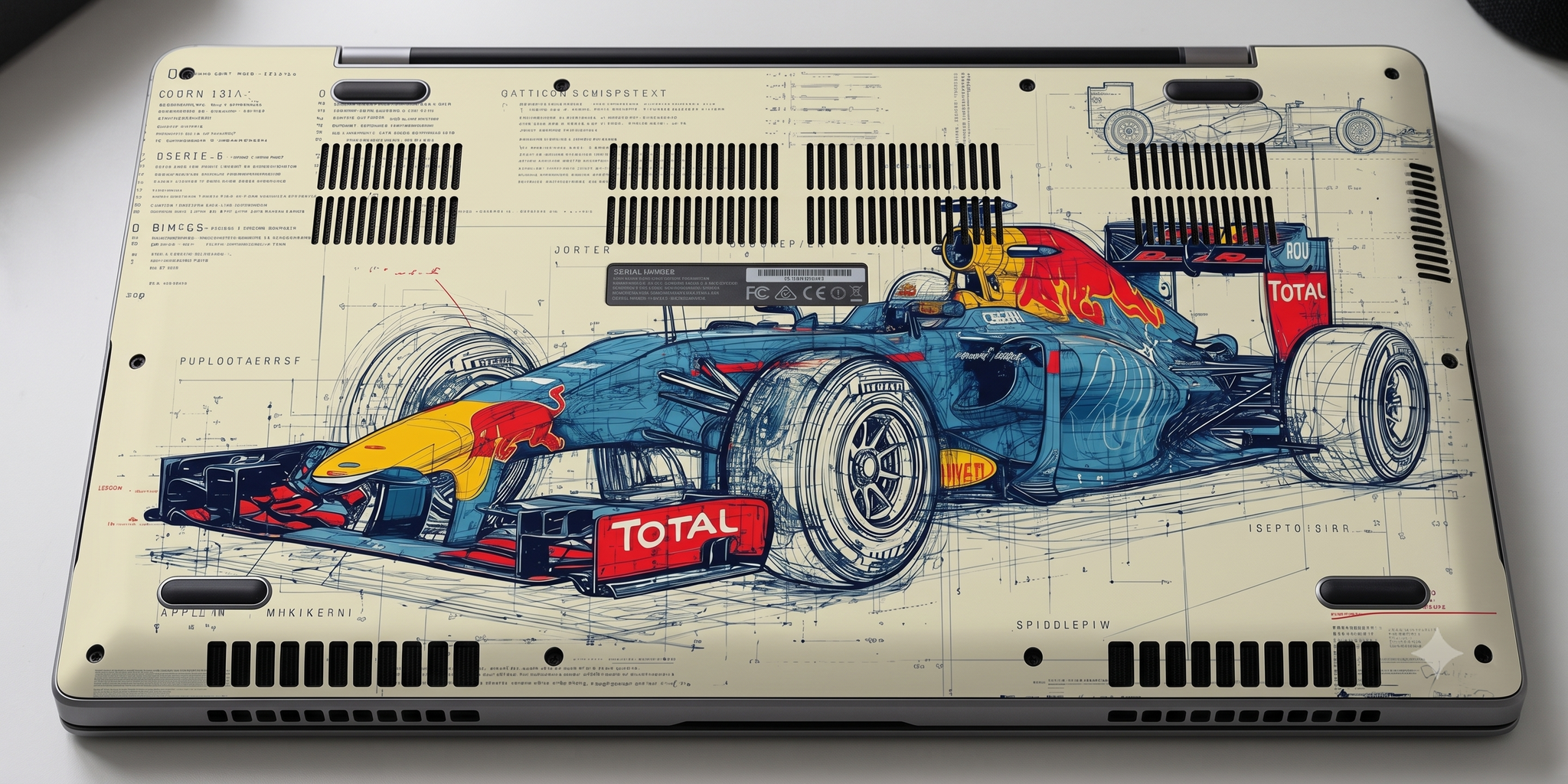 Formula 1 - Laptop Skin
