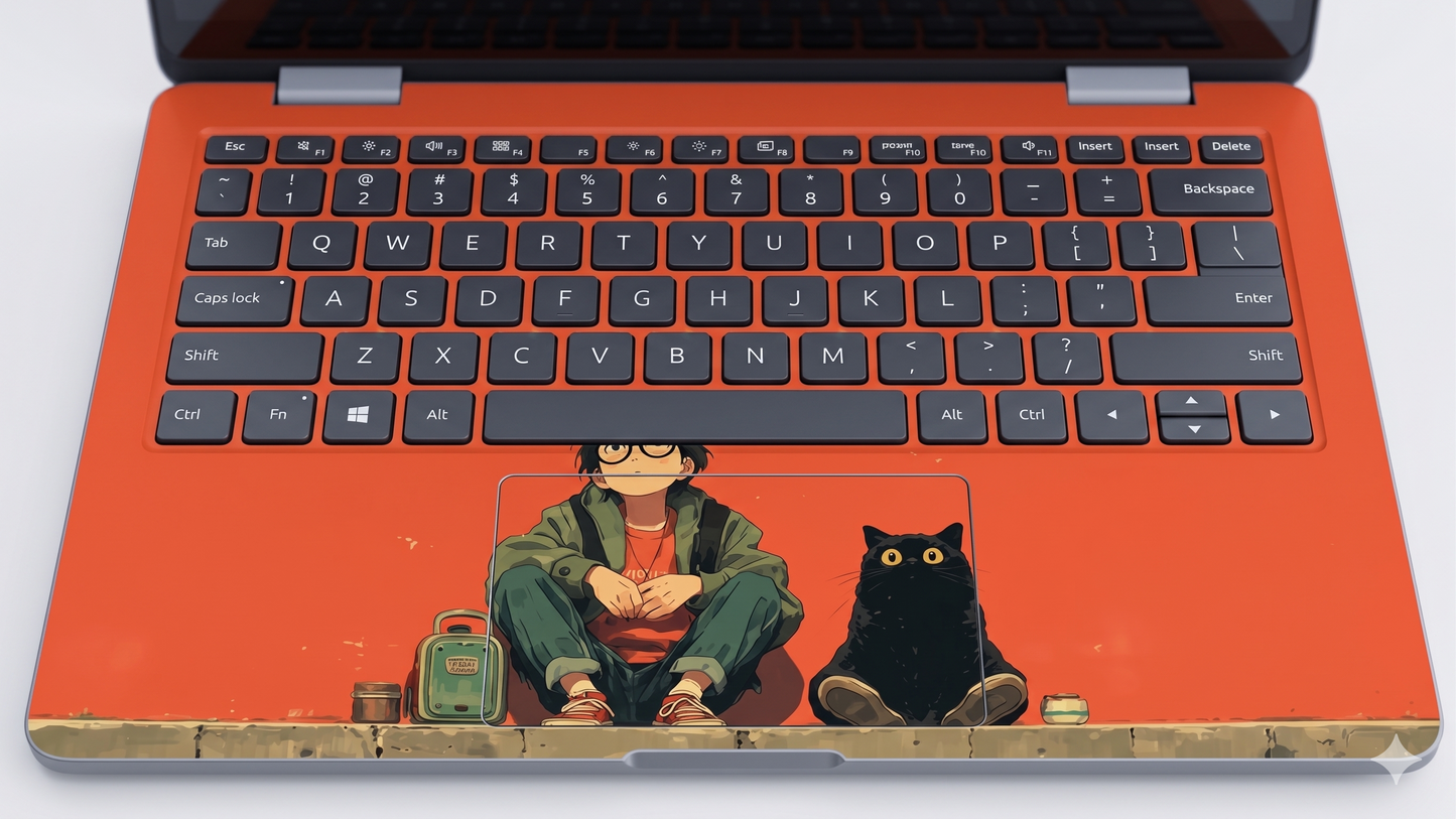 lofi-style vinyl- Laptop Skin