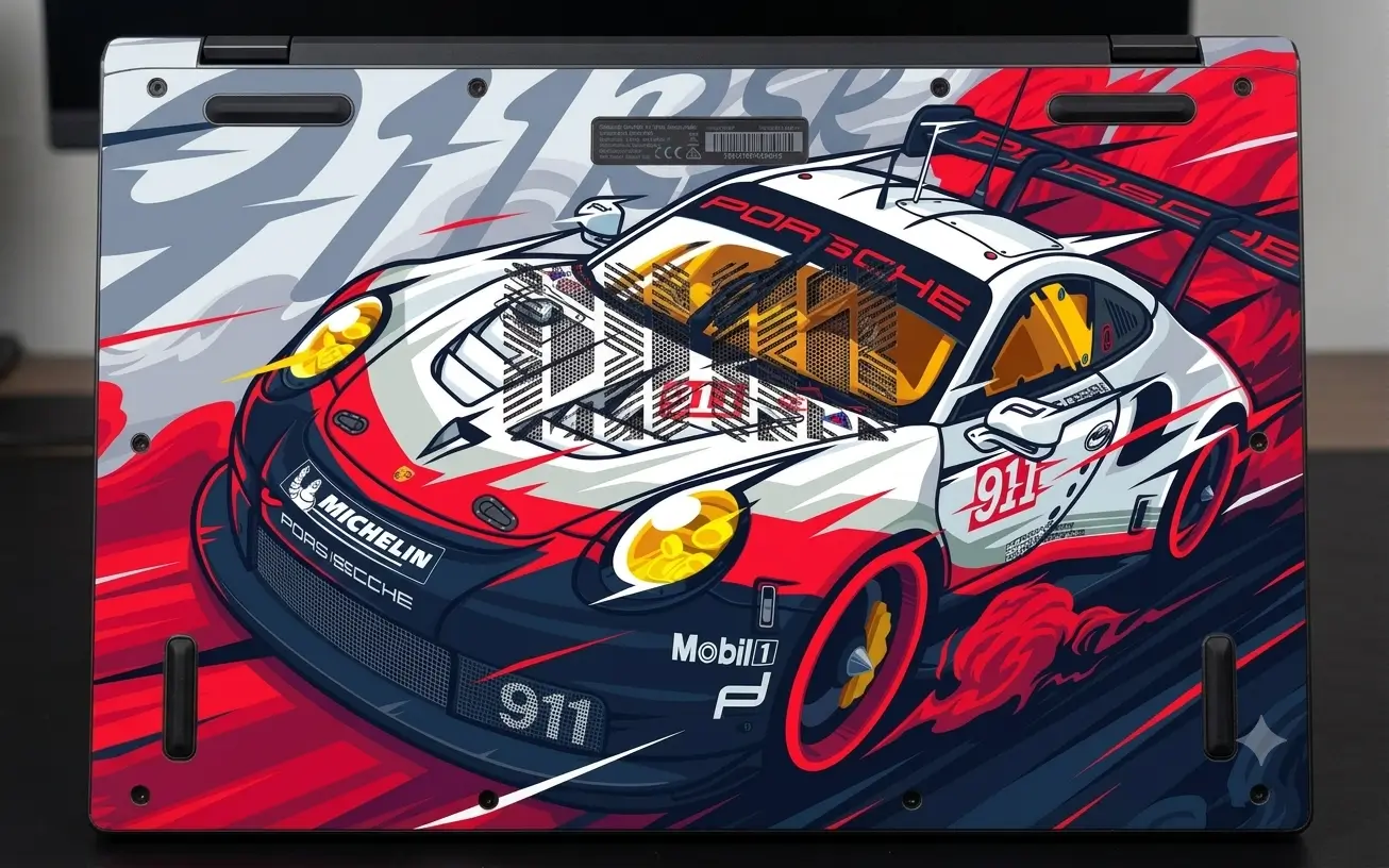 Porsche-911 -Laptop Skin