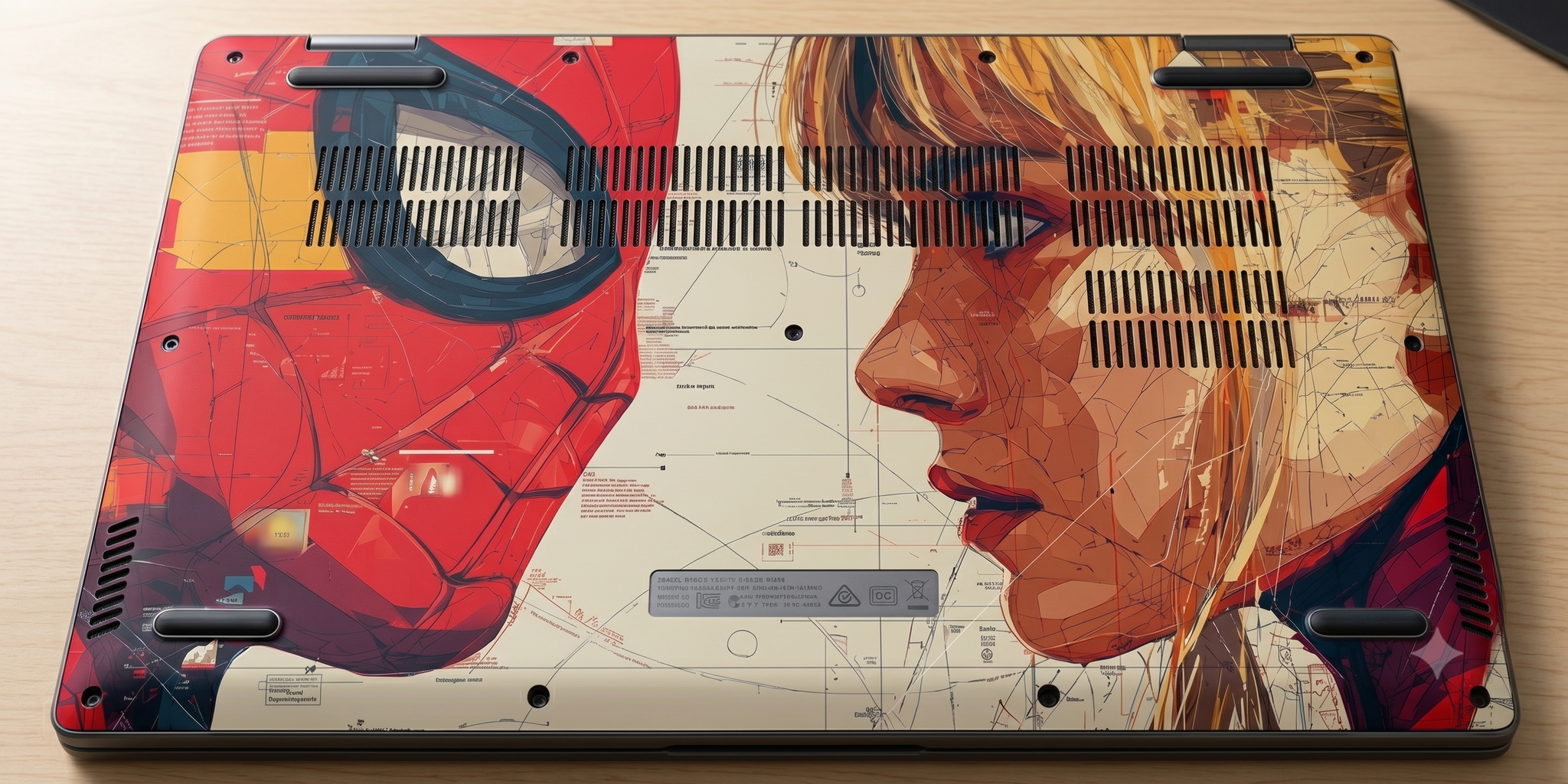 Spider-Man and Gwen - Laptop Skin