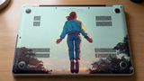 Floating Girl - Laptop Skin
