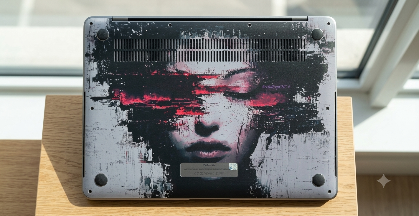 Glitch Art - Laptop Skin