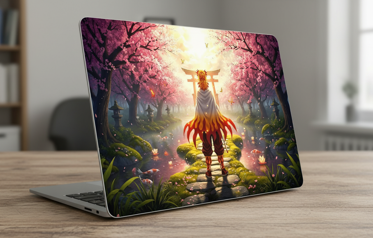 The Flame Hashira - Laptop Skin
