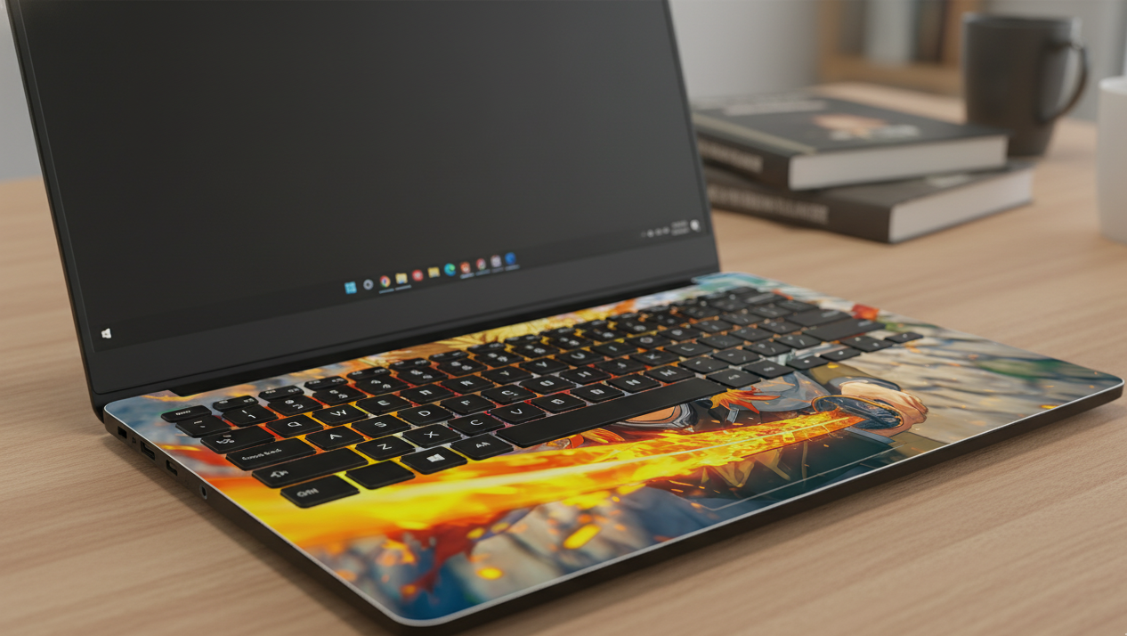 Kyōjurō Rengoku - Laptop Skin | Premium Anime Design – Azaan Gadget House
