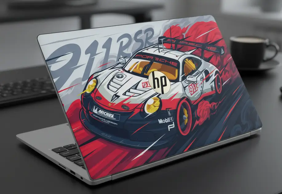 Porsche-911 -Laptop Skin