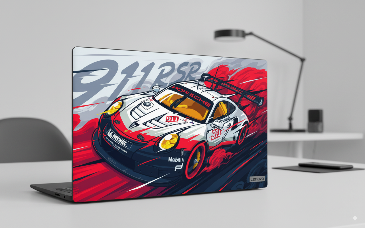 Porsche-911 -Laptop Skin