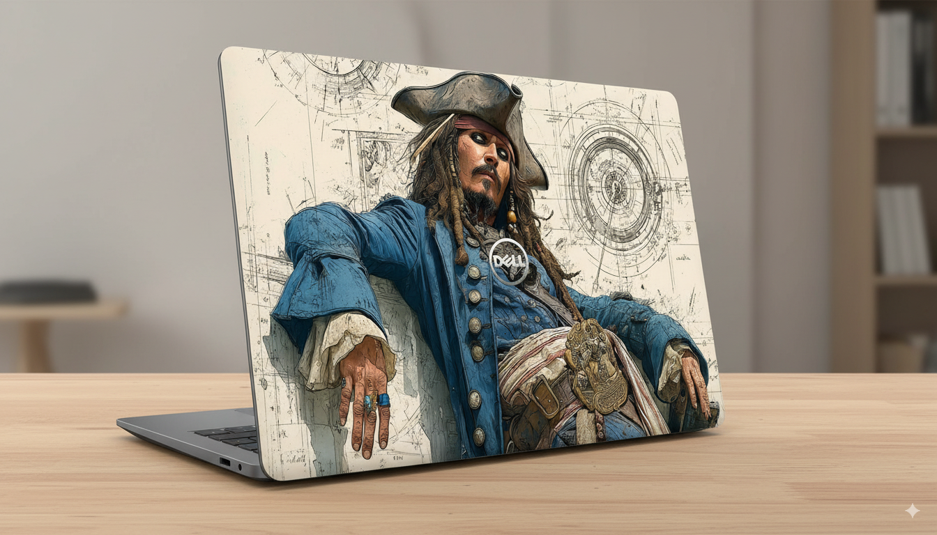 Captain Jack Sparrow - Laptop Skin