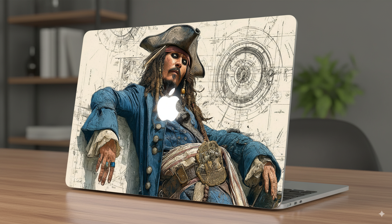 Captain Jack Sparrow - Laptop Skin