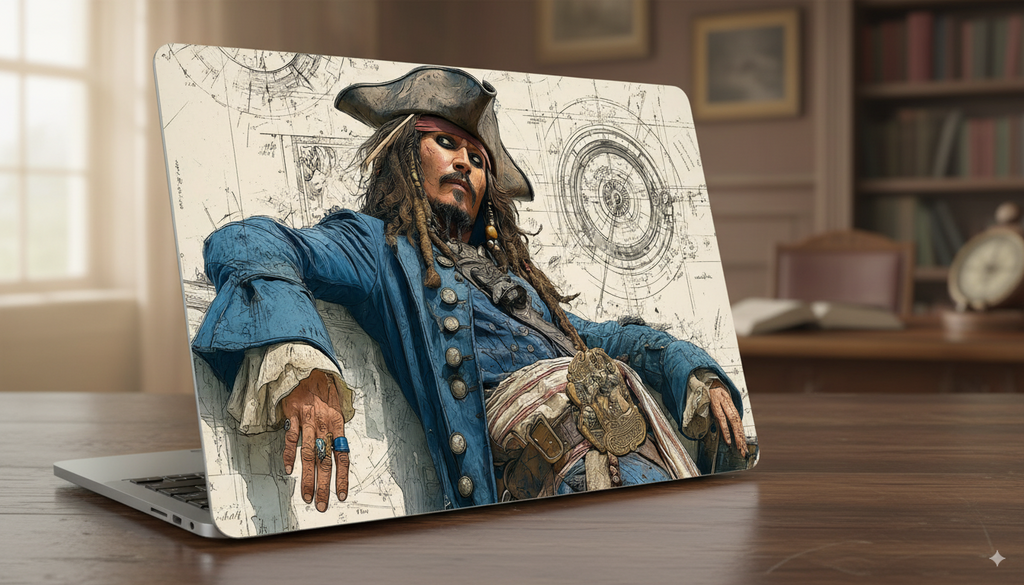 Captain Jack Sparrow - Laptop Skin
