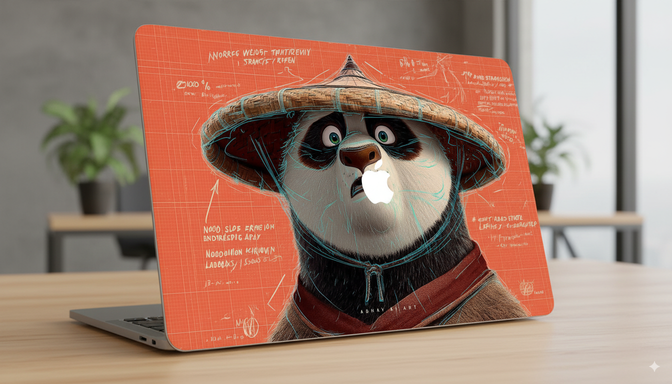 Kung Fu Panda - Laptop Skin