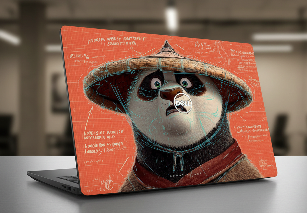Kung Fu Panda - Laptop Skin