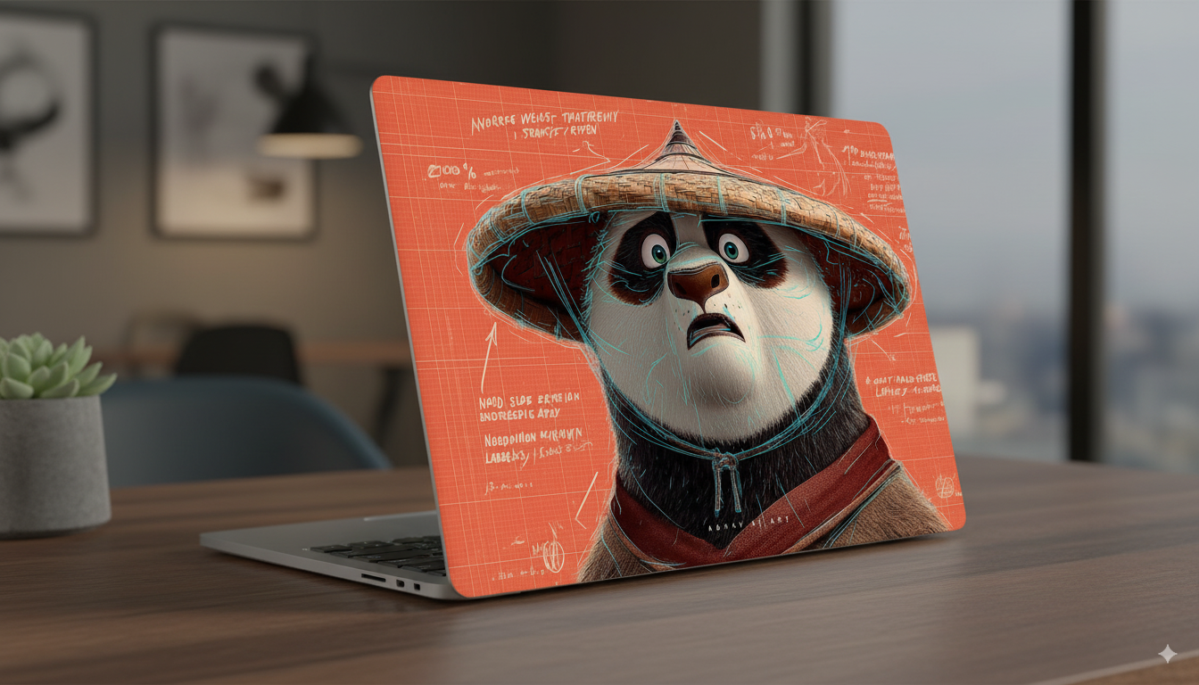 Kung Fu Panda - Laptop Skin