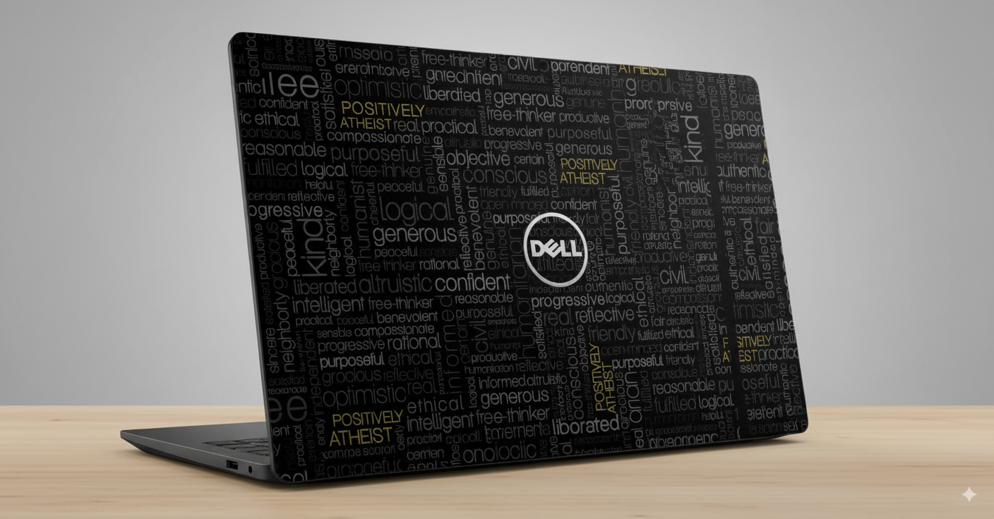 Typography- Laptop Skin