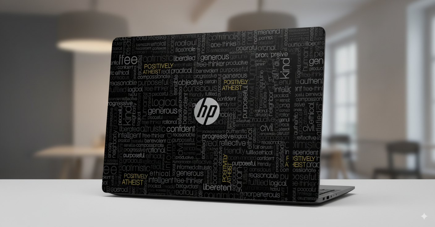 Typography- Laptop Skin