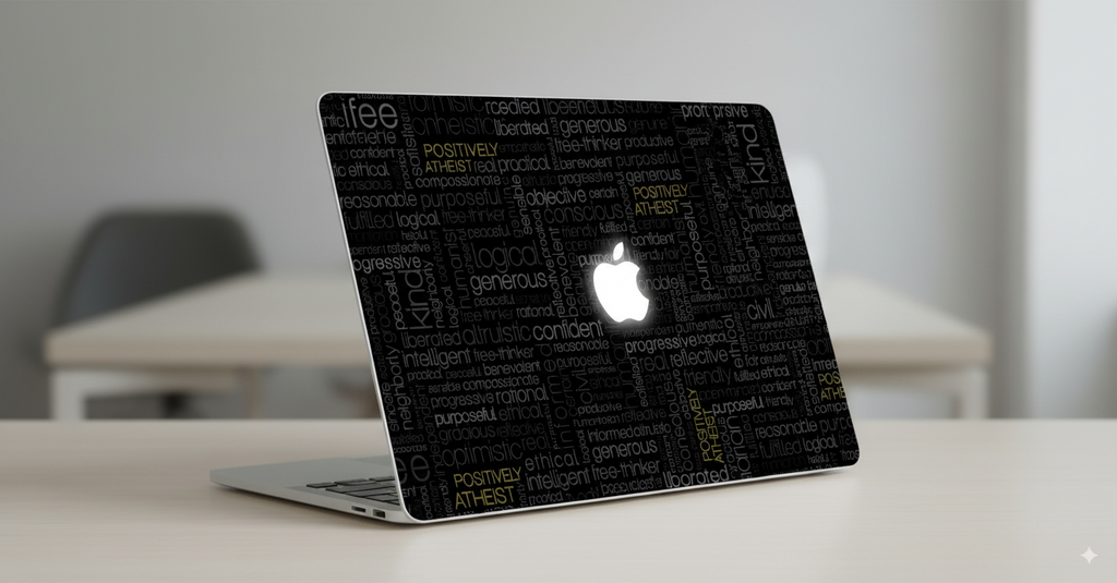 Typography- Laptop Skin