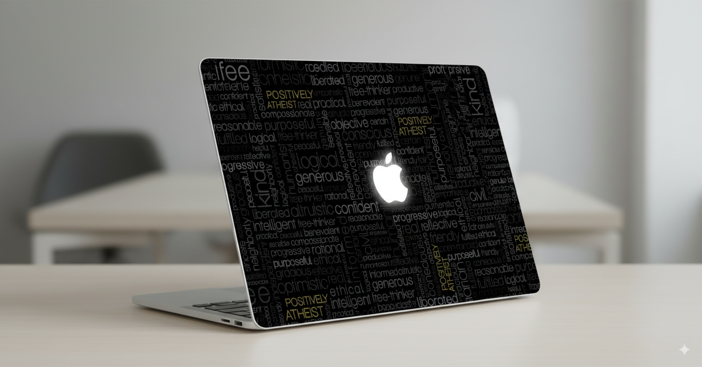 Typography- Laptop Skin