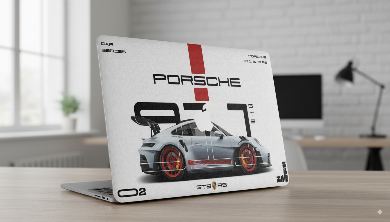 Porsche 911 GT3 RS- Laptop Skin