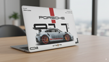 Porsche 911 GT3 RS- Laptop Skin