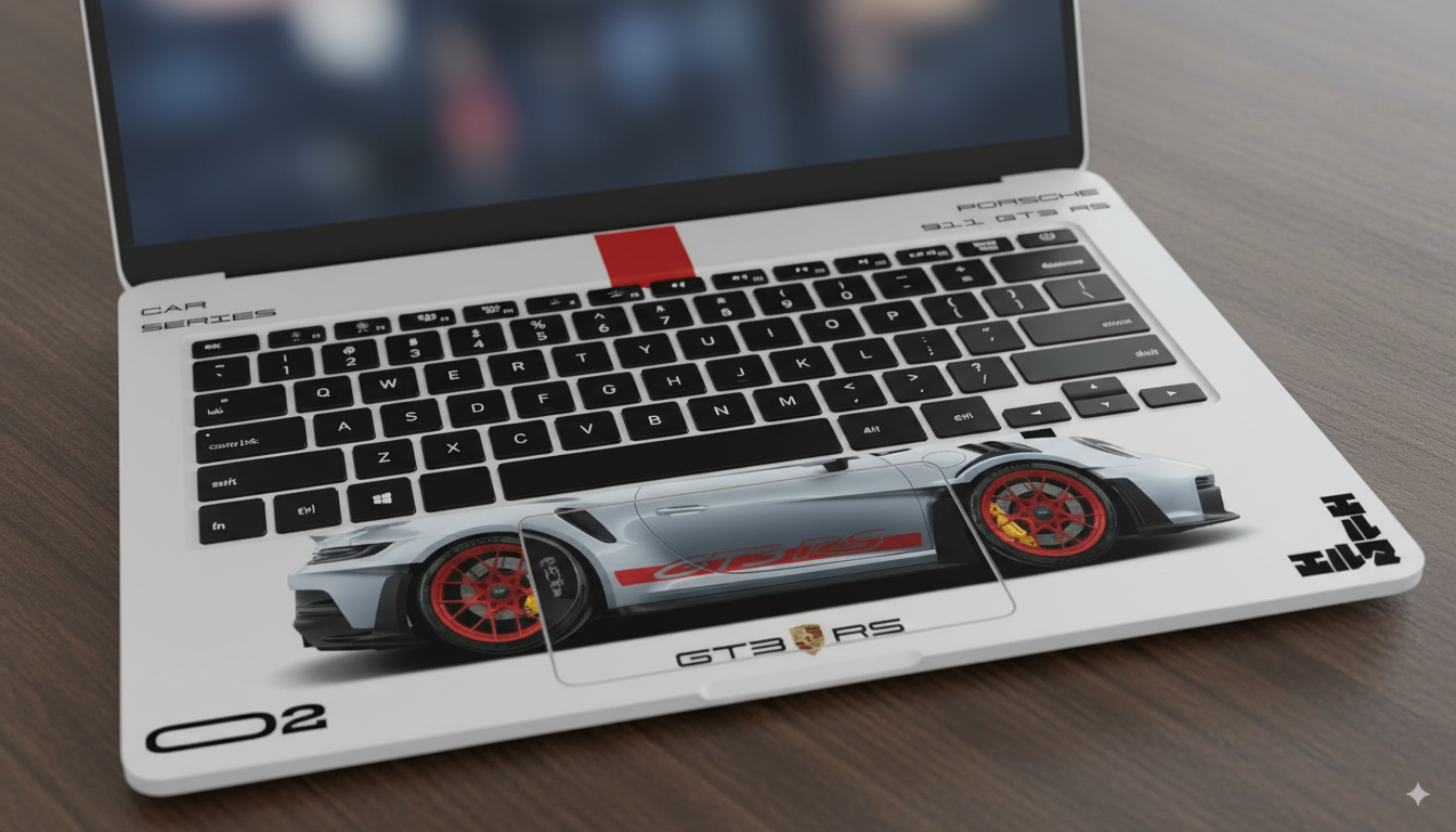 Porsche 911 GT3 RS- Laptop Skin