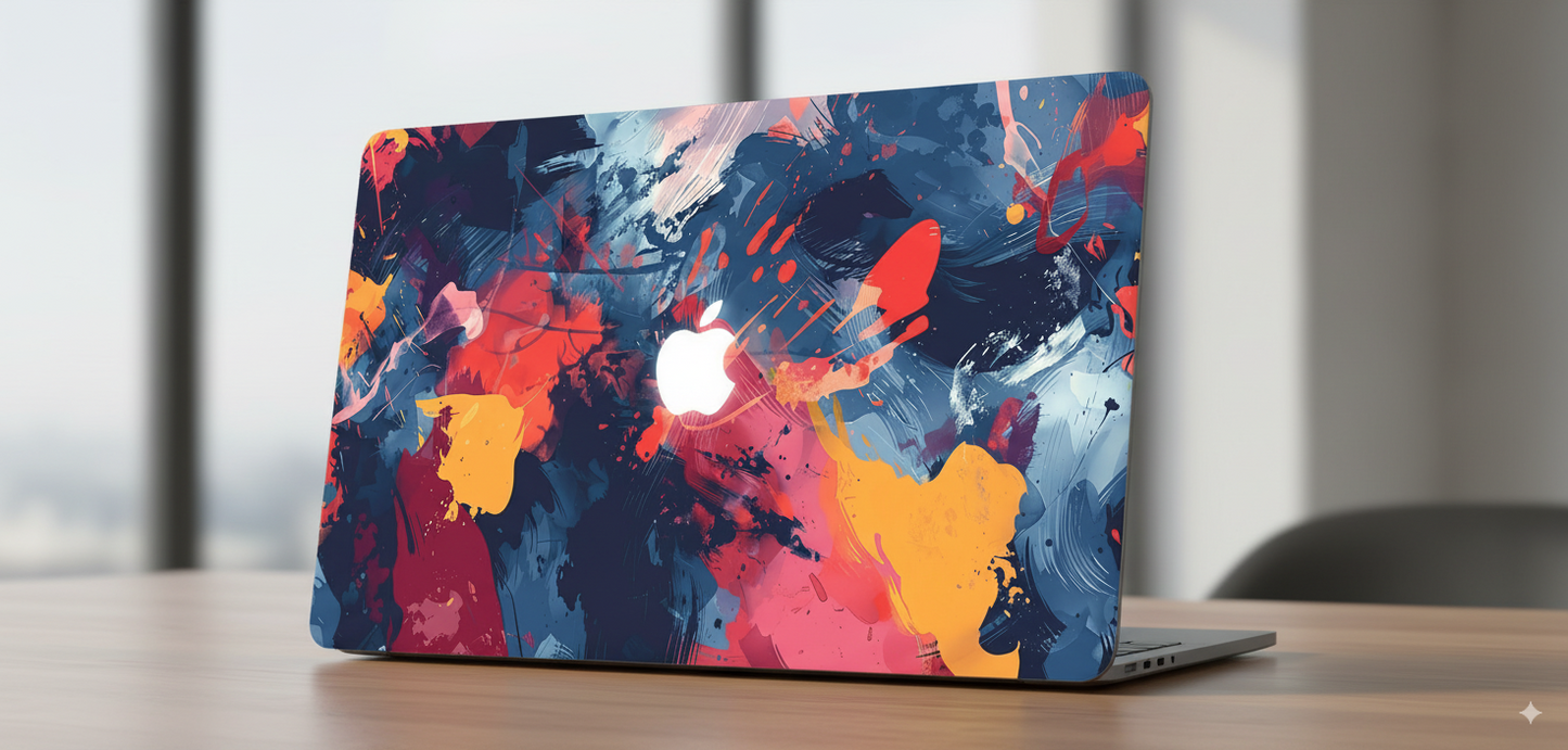 Colorful Abstract Art - Laptop Skin