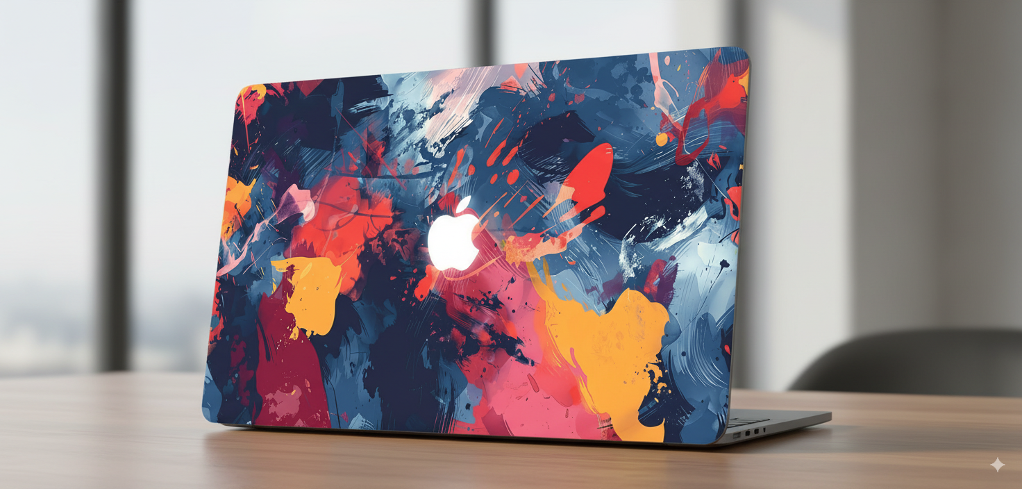 Colorful Abstract Art - Laptop Skin