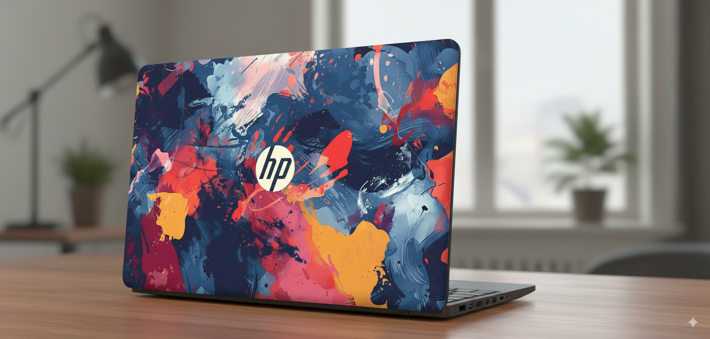 Colorful Abstract Art - Laptop Skin