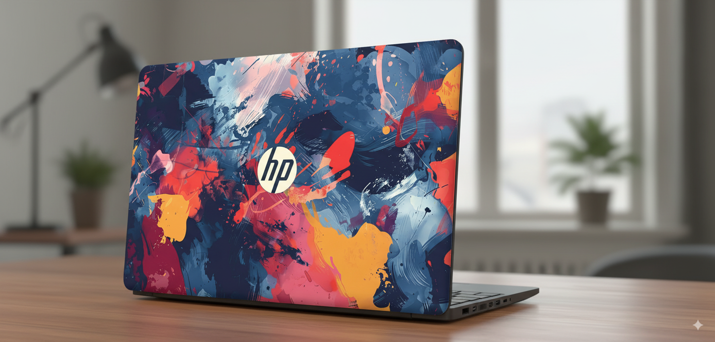 Colorful Abstract Art - Laptop Skin
