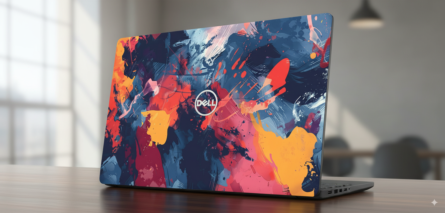Colorful Abstract Art - Laptop Skin