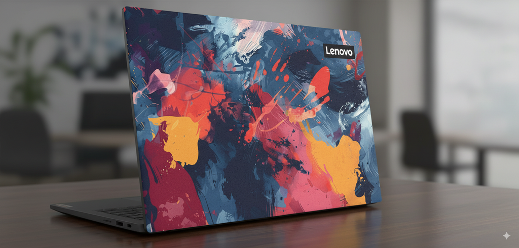 Colorful Abstract Art - Laptop Skin