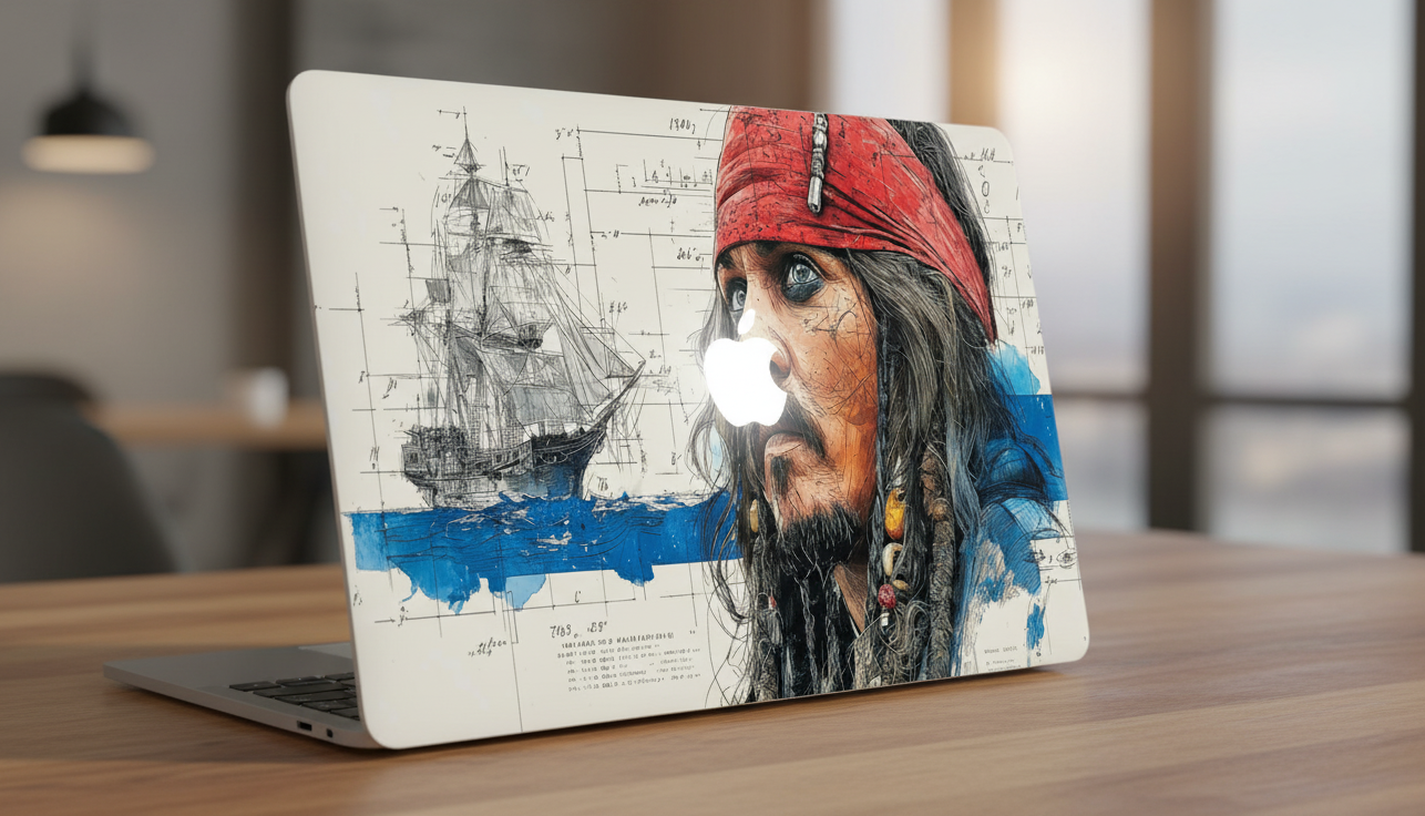 Captain Jack Sparrow - Laptop Skin