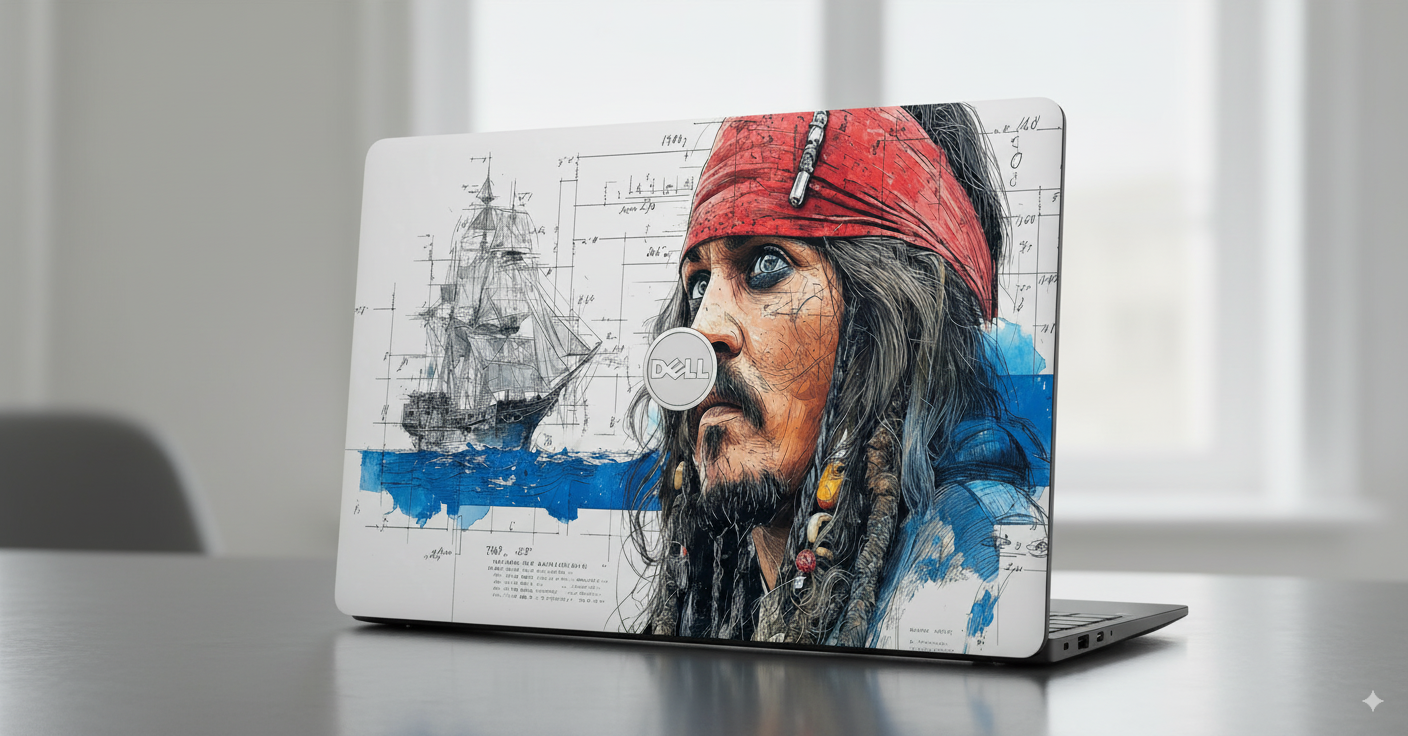 Captain Jack Sparrow - Laptop Skin