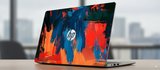 Colorful abstract paint - Laptop Skin